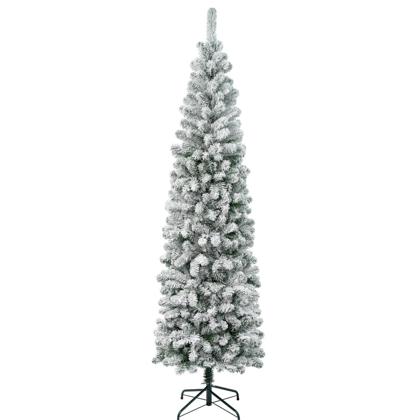 7.5 ft. Acacia Pencil Slim Flocked Tree