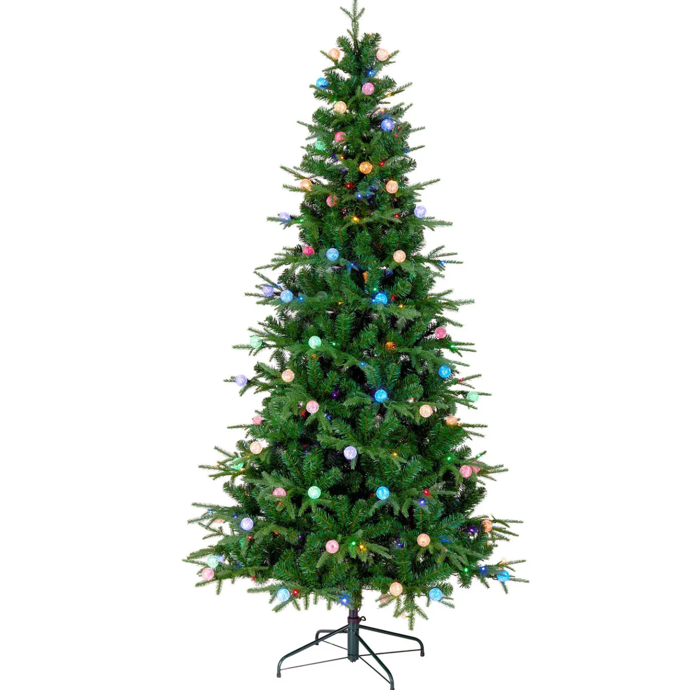 7 ft. Duxbury Slim Tree with Dual Color LED Lights