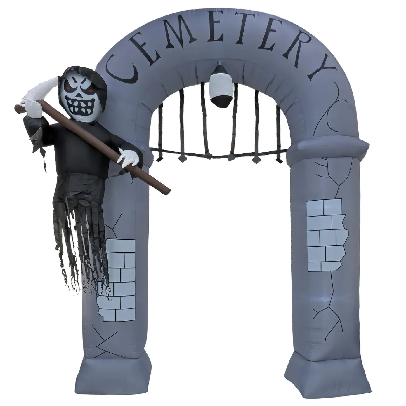 12 ft. Halloween Ghost Arch Inflatable Decoration with LED Lights