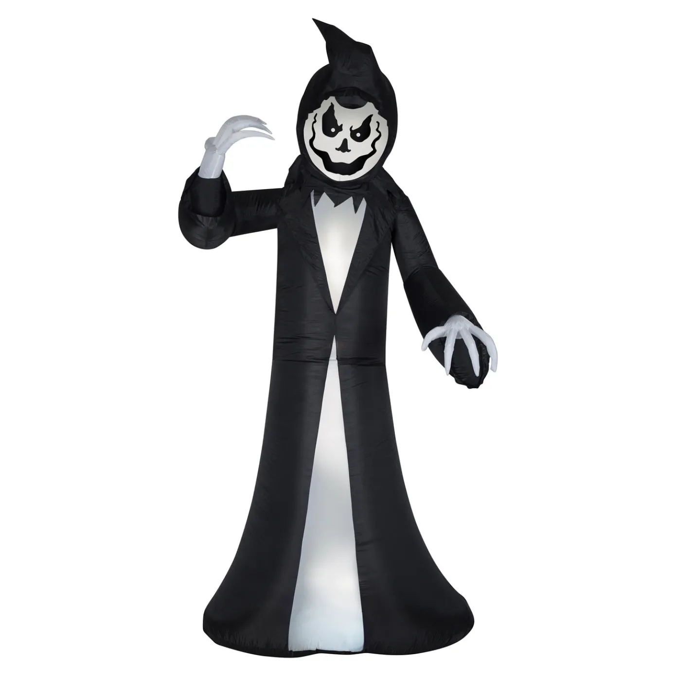 9.5 ft. Halloween Turning Head Reaper Inflatable and Animated Decoration