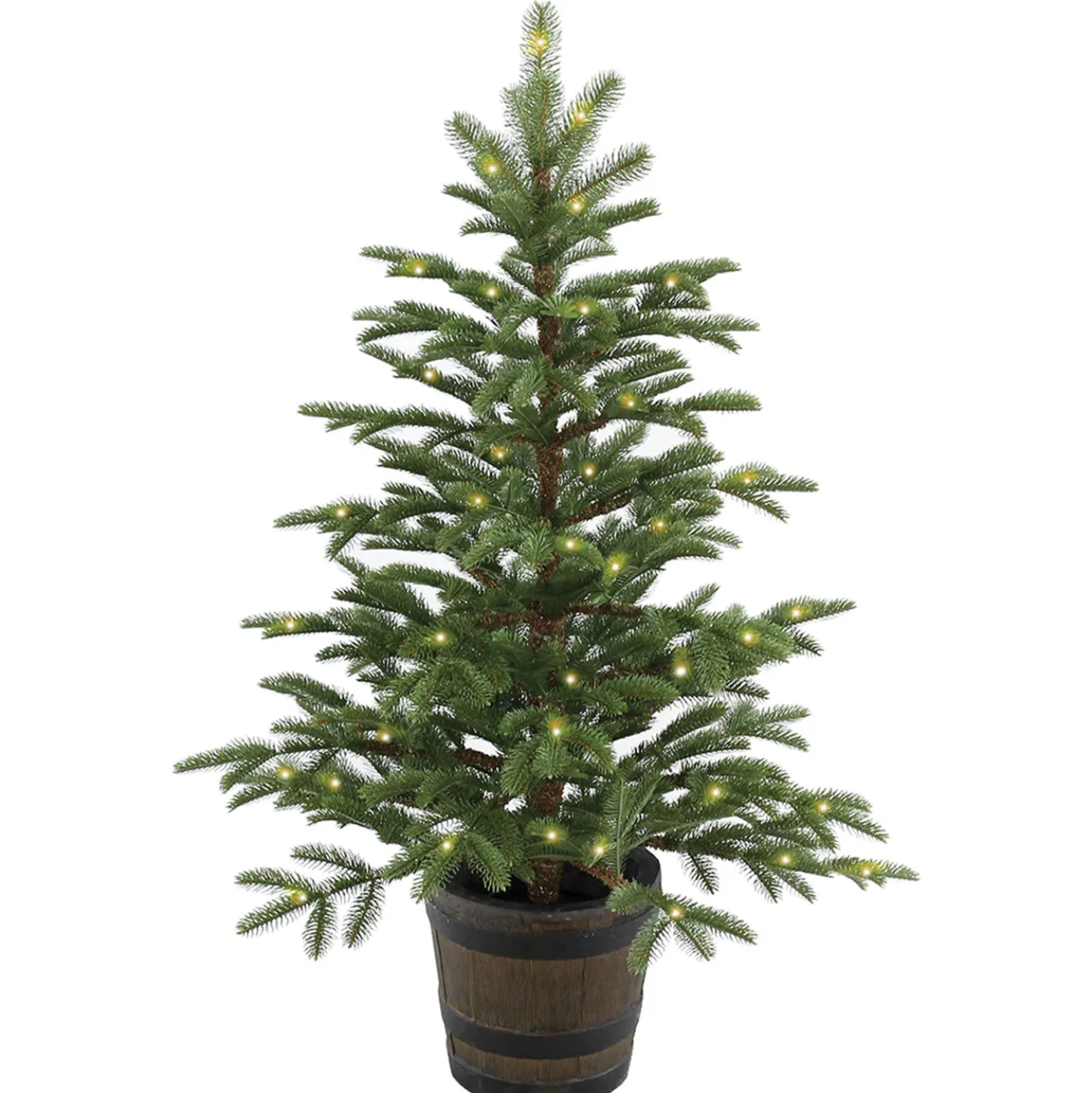 4 ft. Norwegian Spruce Entrance Tree with Clear Lights