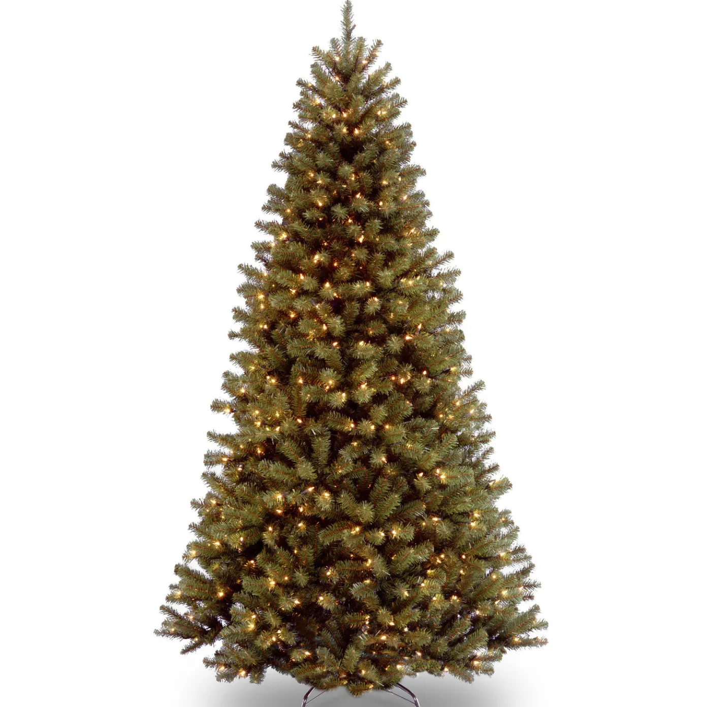 9 ft. Pre-Lit Aberdeen Blue Spruce Tree with Light Parade LED Lights