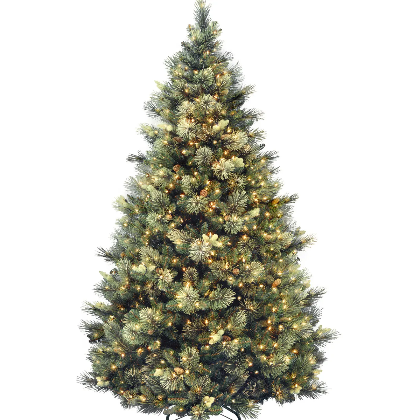 7.5 ft. Pre-Lit Carolina Pine Tree with 1000 Clear Lights