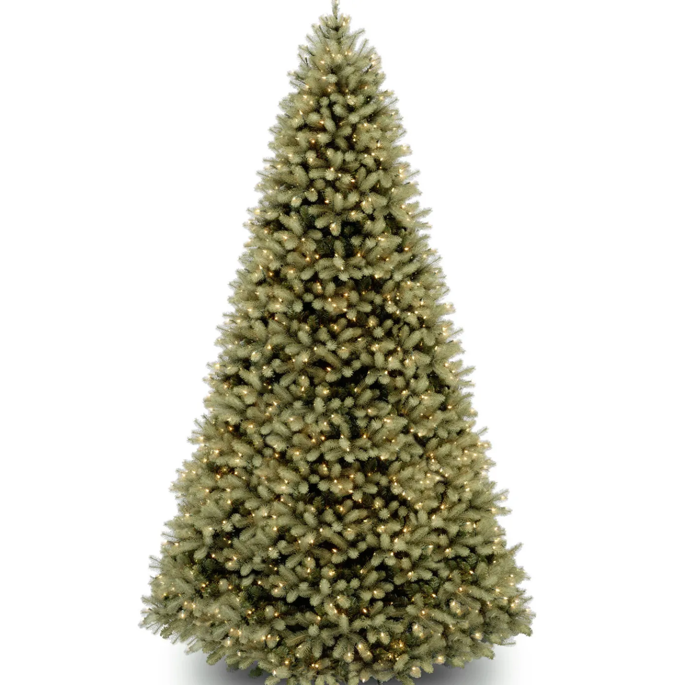 9 ft. Pre-Lit Downswept Douglas Fir Tree with Dual Color LED Lights