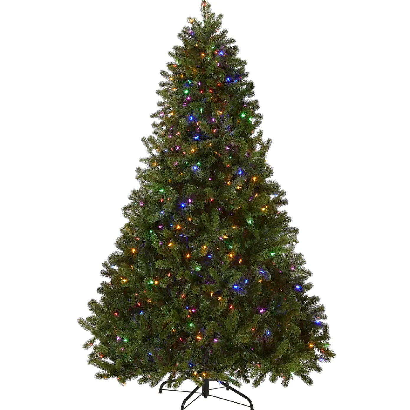 7.5 ft. Pre-Lit Downswept Douglas Fir Tree with Dual Color LED Lights
