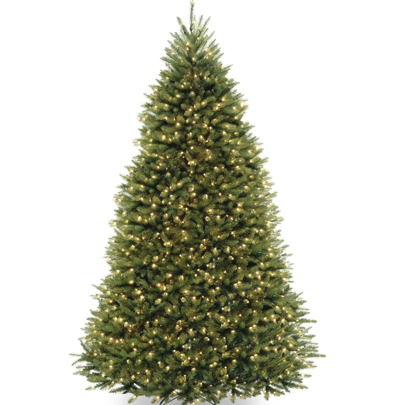 9 ft. Pre-Lit Dunhill Fir Tree with PowerConnect Dual Color LED Lights