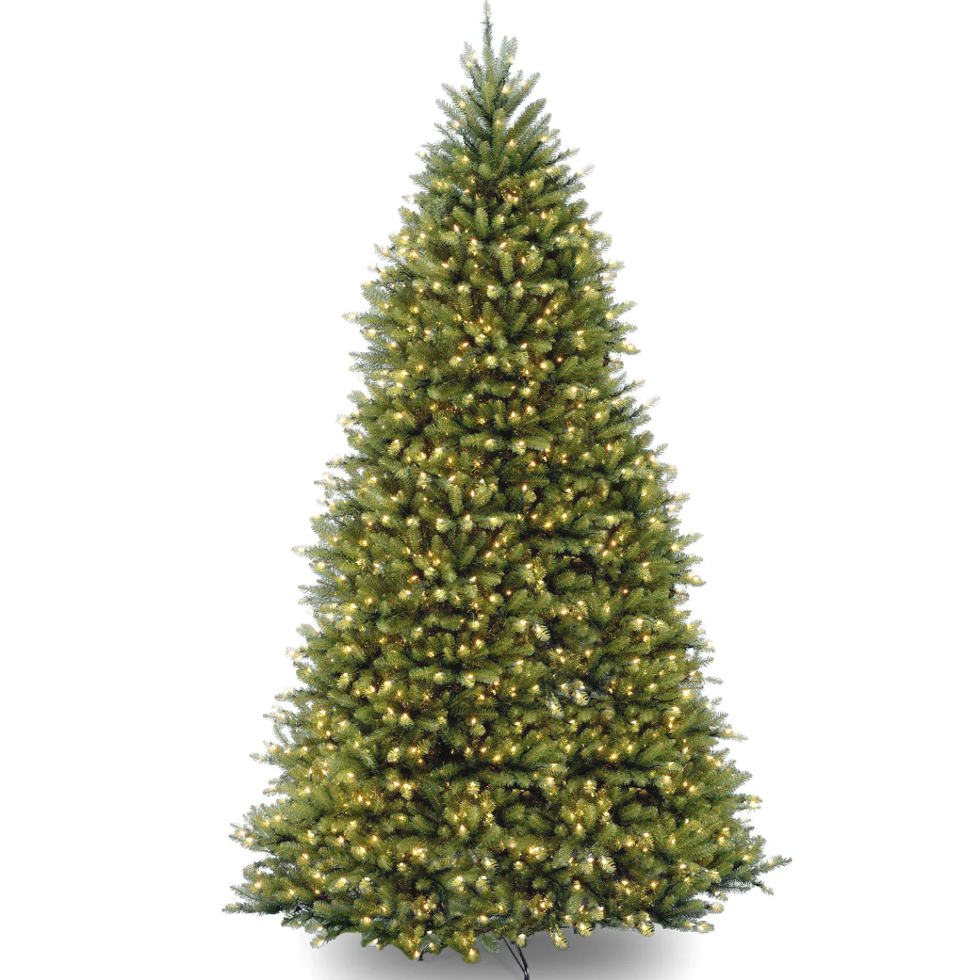 12 ft. Pre-Lit Dunhill Fir Tree with PowerConnect Dual Color LED Lights