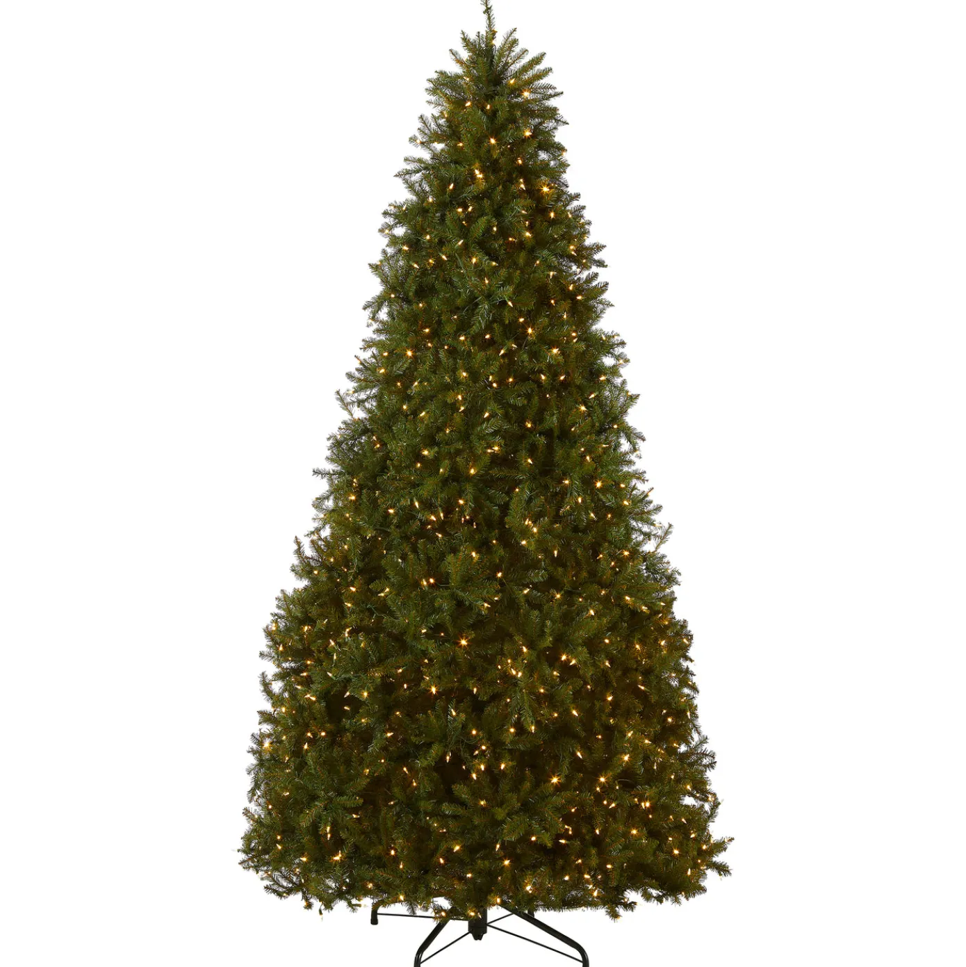 10 ft. Pre-Lit Dunhill Fir Tree with Dual Color LED Lights