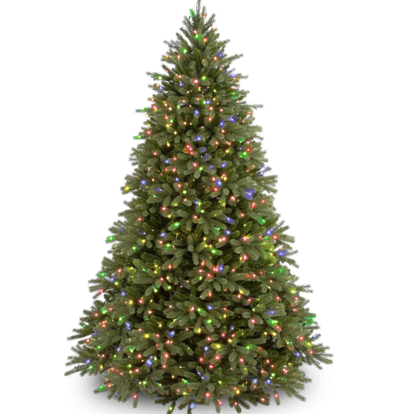 6.5 ft. Pre-Lit Jersey Fraser Fir Tree with Multicolor Lights