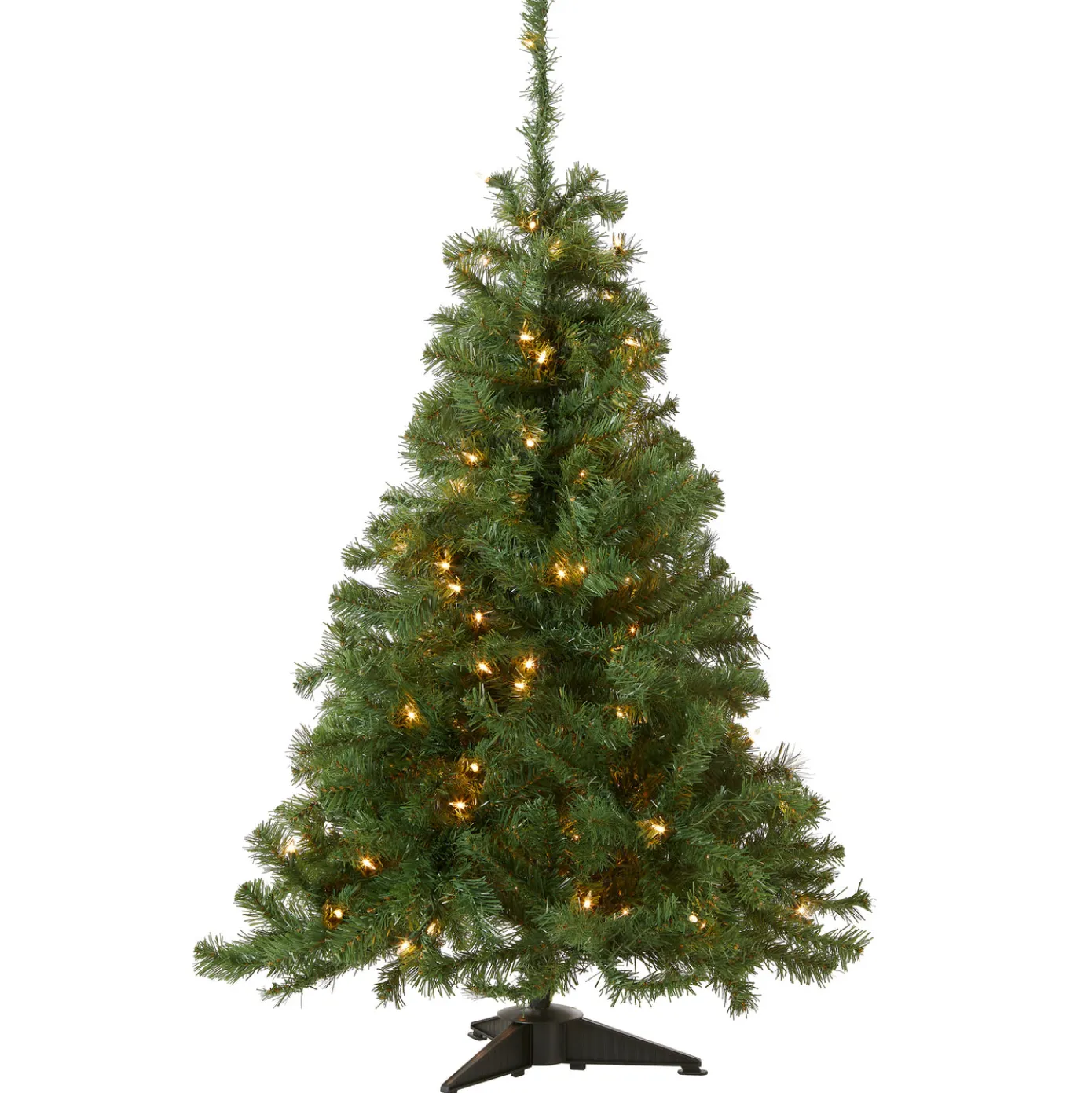 4 ft. Pre-Lit Kincaid Spruce Tree with Clear Lights