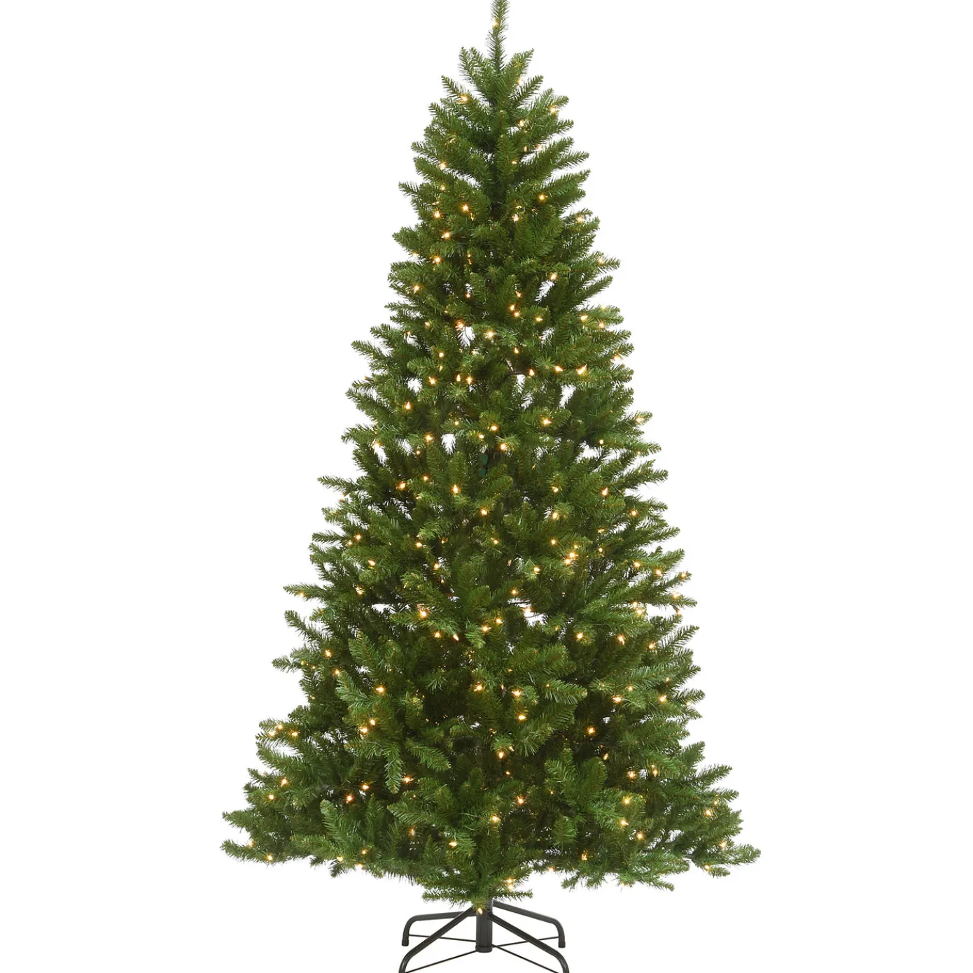 7.5 ft. Pre-Lit Peytom Spruce Tree with Clear Lights
