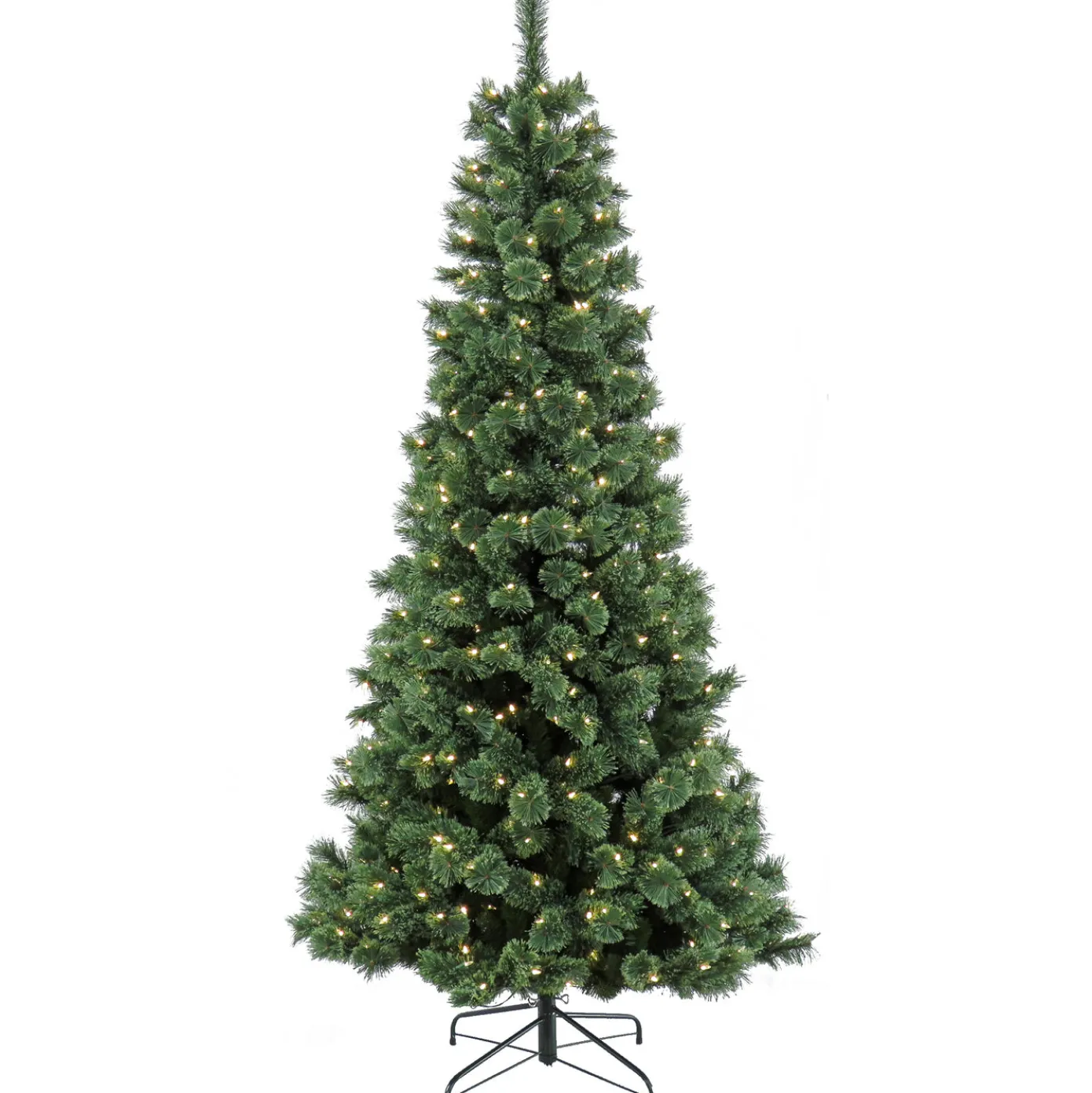 7.5 ft. Pre-Lit Pilchuck Pine Tree with LED Lights