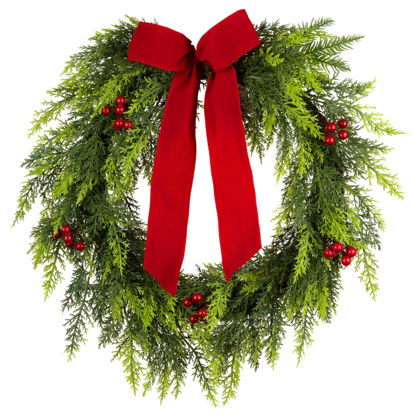 24 in. Christmas Classic Wreath