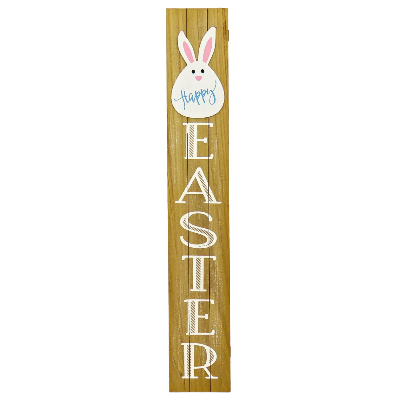 43 in. Easter Bunny Sign Porch Decoration
