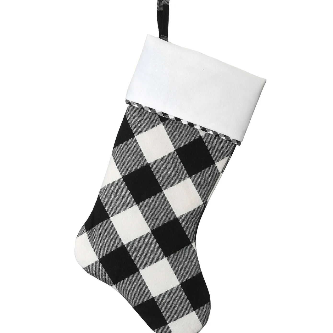 19 in. General Store Collection Plaid Stocking