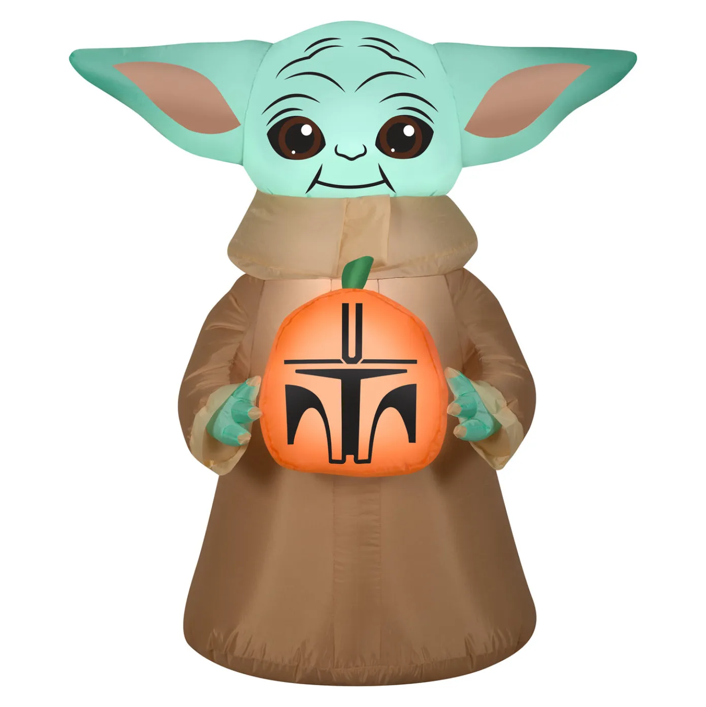 42 in. Halloween Baby Yoda Inflatable Decoration