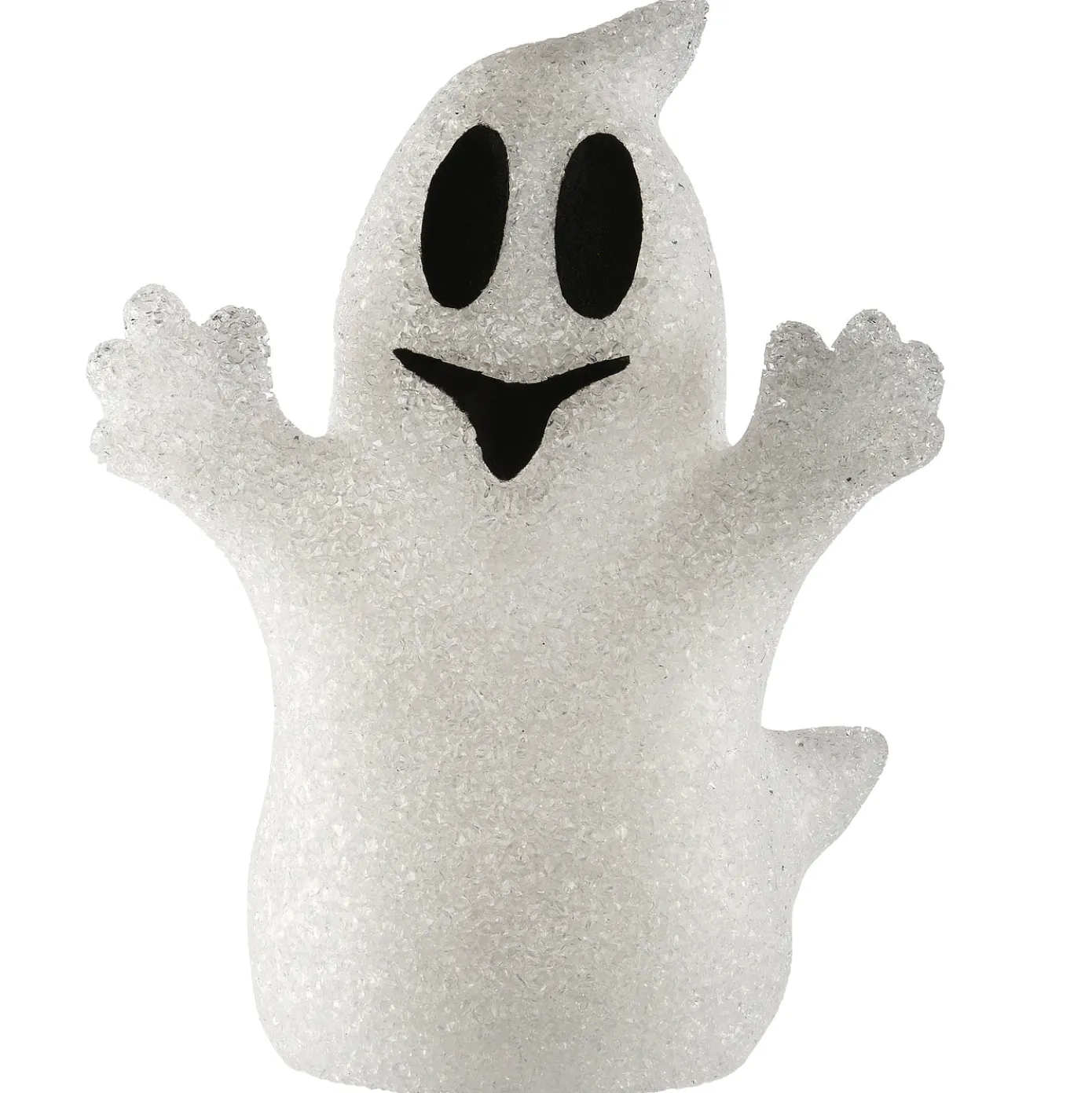 9 in. Halloween Changes Color White Ghost Decoration with LED Lights