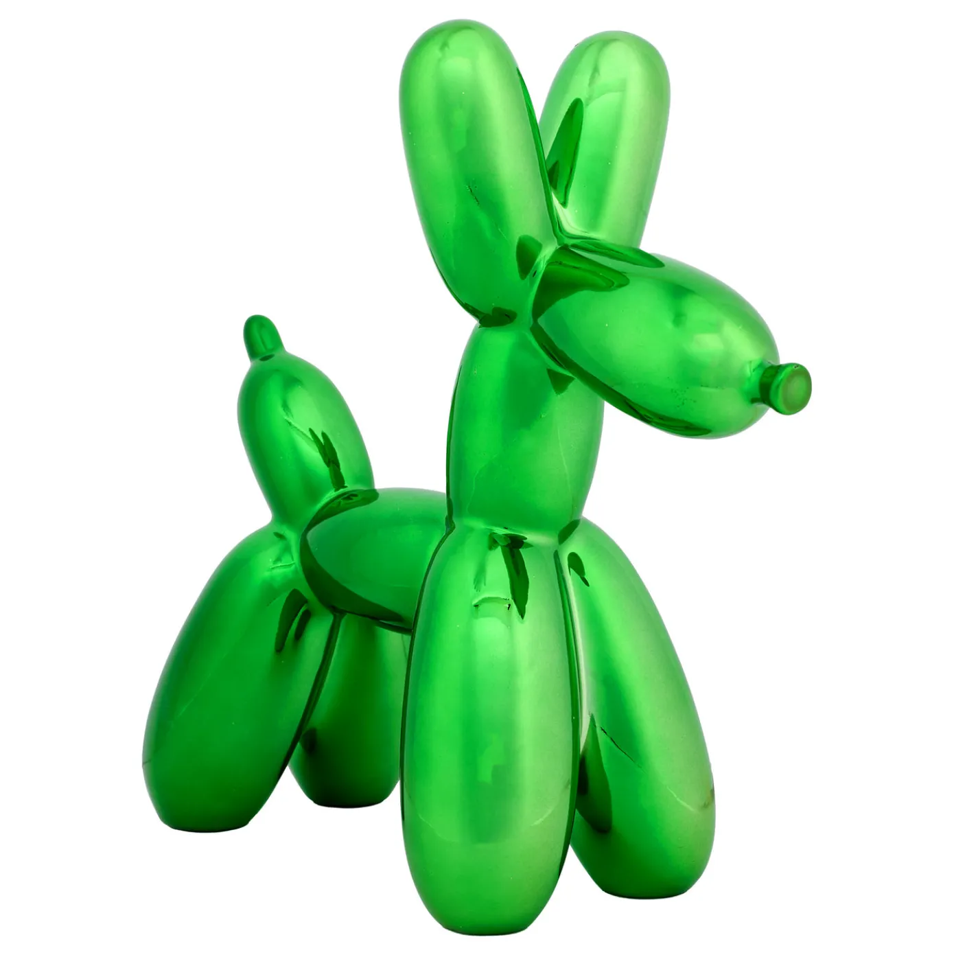 11 in. Halloween Green Balloon Dog Figurine
