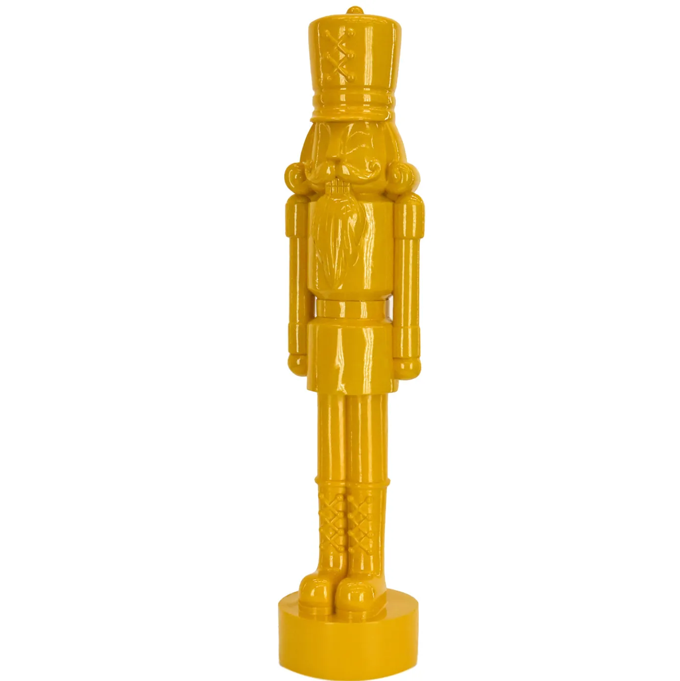 18 in. HGTV Home Collection Nutcracker Christmas Decor, Yellow