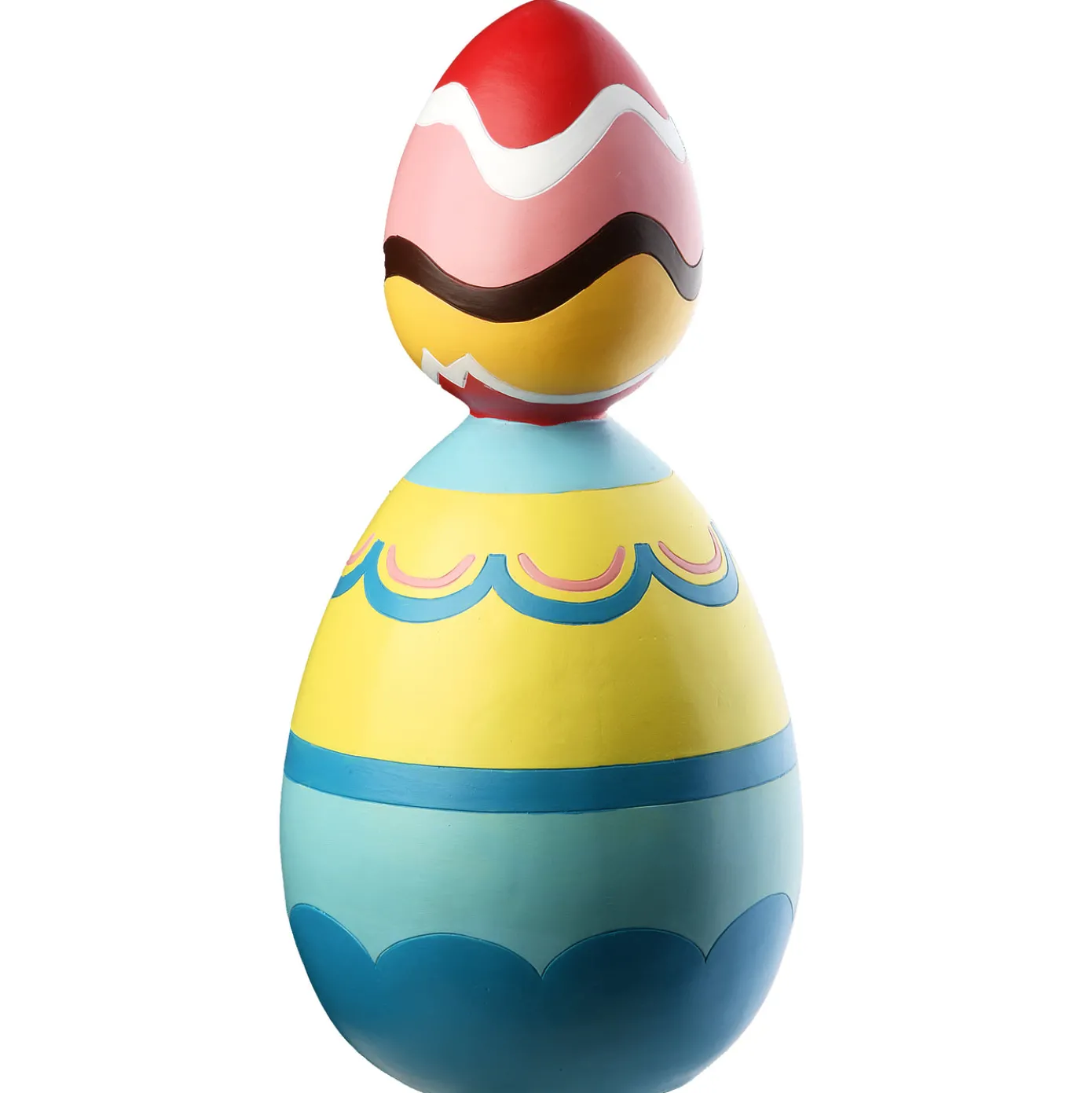 16 in. Stacked Eggs Table Decoration