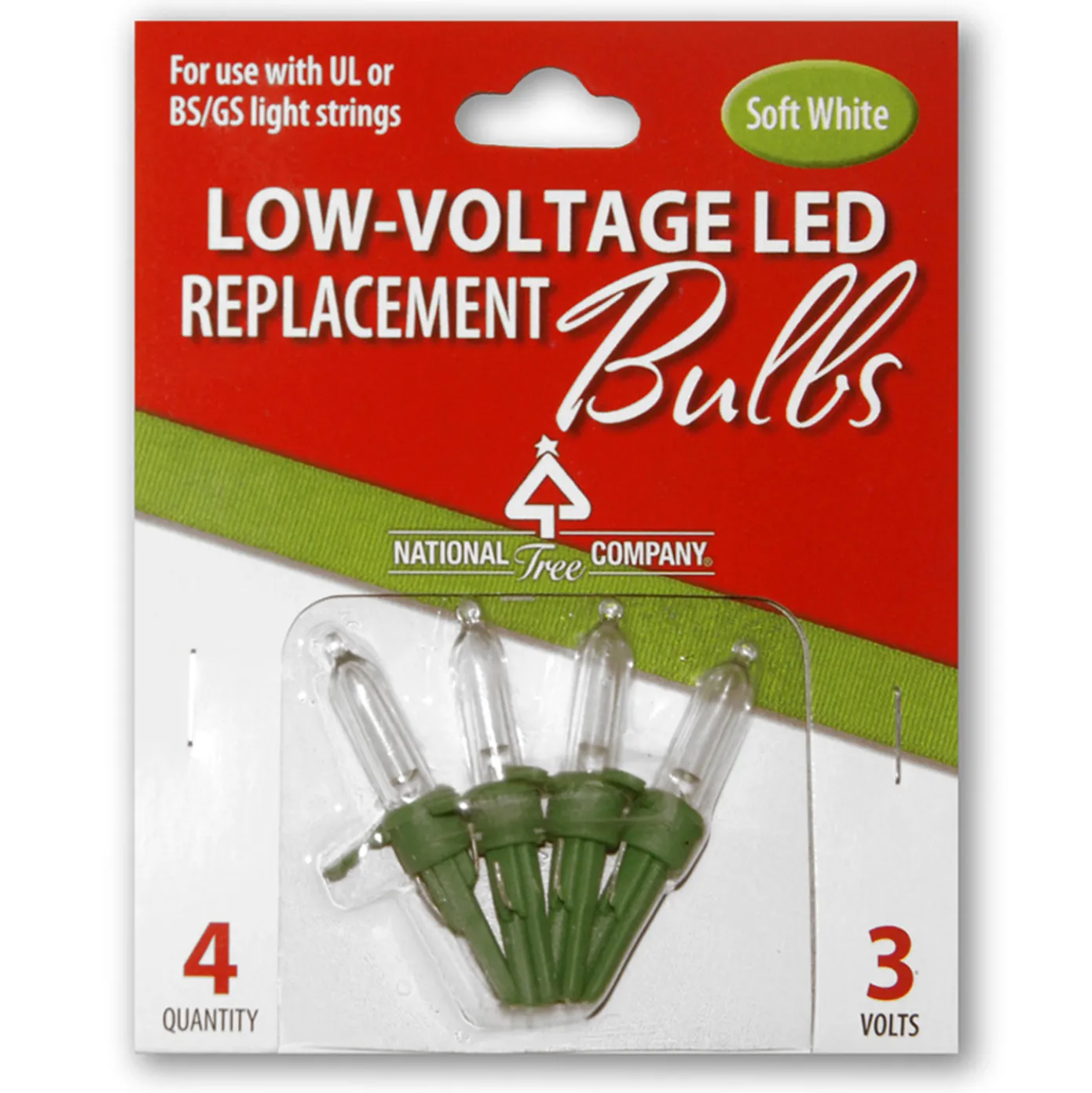 Replacement Soft White Low Voltage LED Bulbs in Bag