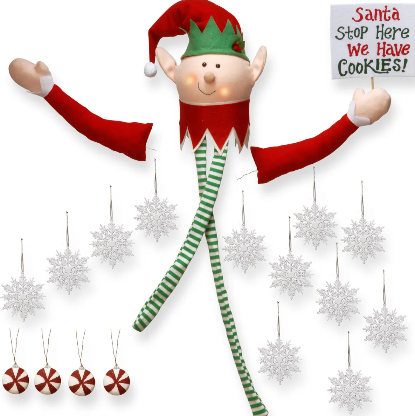 Santa’s Elf Kit Tree Decorating Kit